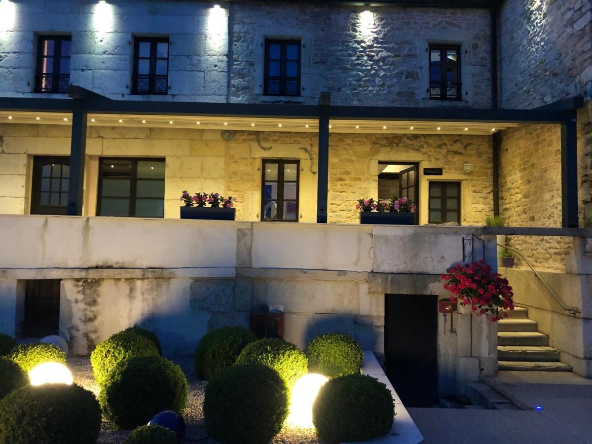 Logis L'Hotel D'Arc Arc-sur-Tille Bagian luar foto
