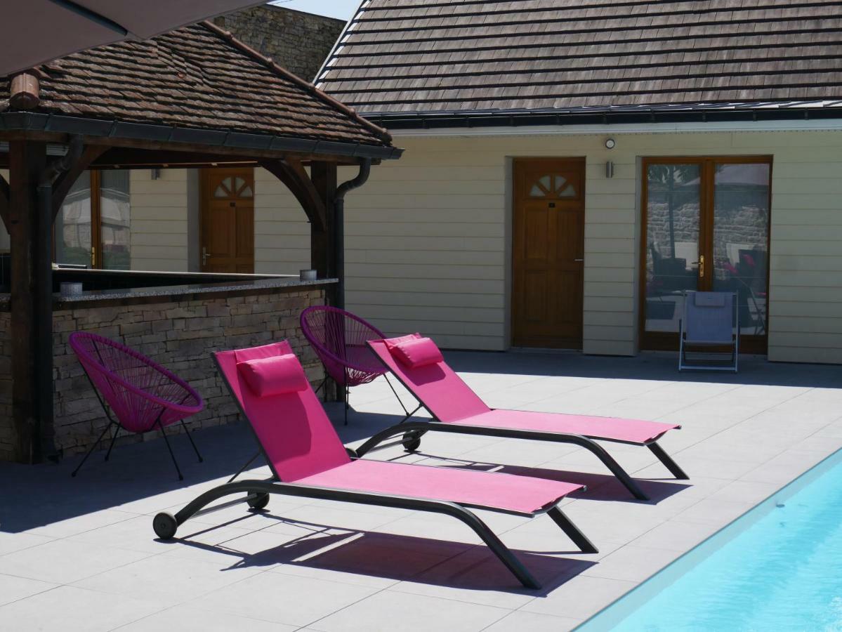Logis L'Hotel D'Arc Arc-sur-Tille Bagian luar foto